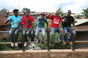 kibera-talking